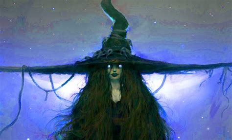 12 feet witchy lady